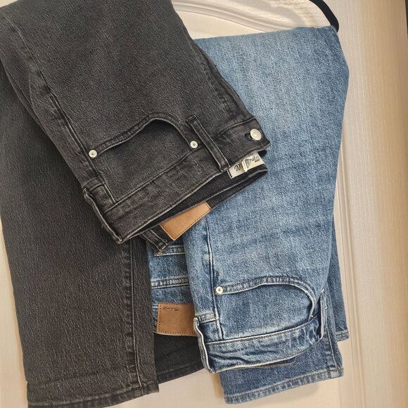 Madewell The Perfect Vintage Jeans Size 31P Blue & Black Denim - Picture 5 of 6